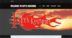 Desktop Screenshot of keyskustoms.com